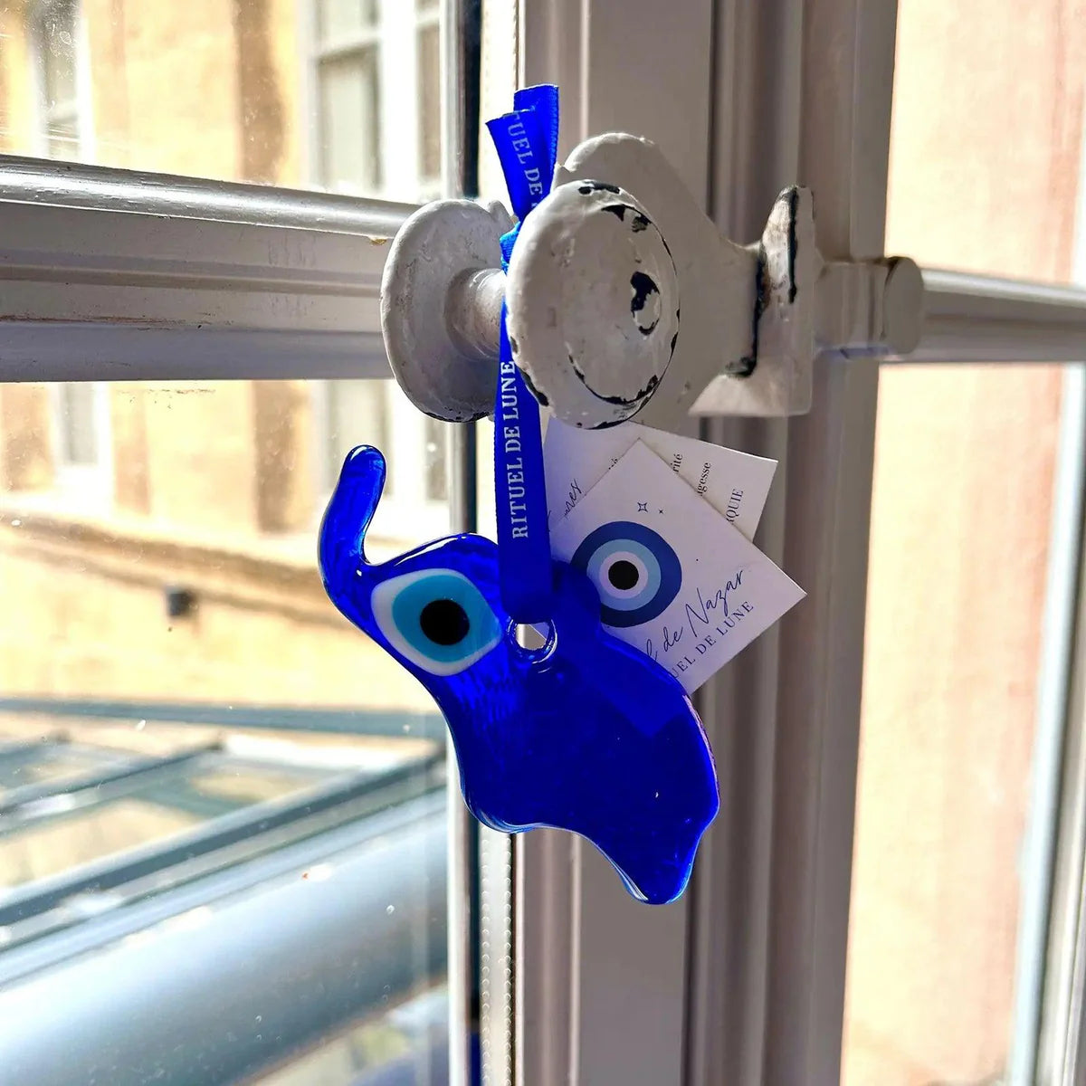 ELEPHANT KEYCHAIN ​​against the evil eye NAZAR Rituel DE LUNE