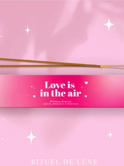 INCENSO LOVE IS IN THE AIR  Rituel de Lune