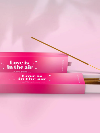 INCENSO LOVE IS IN THE AIR  Rituel de Lune