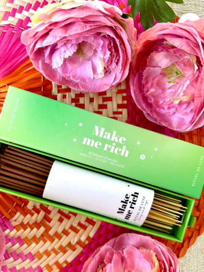 INCENSO MAKE ME RICH Rituel de Lune