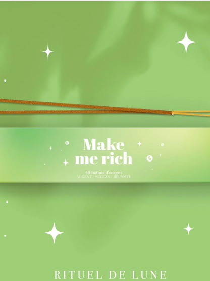 INCENSO MAKE ME RICH Rituel de Lune