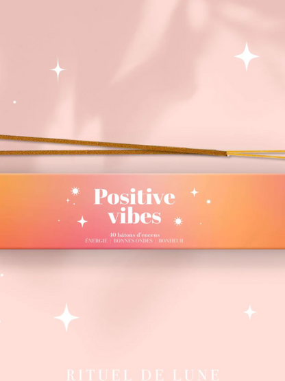 INCENSO POSITIVE VIBES Rituel de Lune