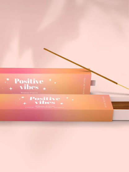 INCENSO POSITIVE VIBES Rituel de Lune