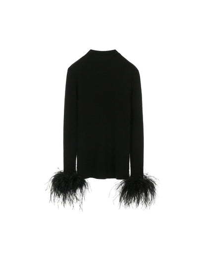 Maglione piuma marabout