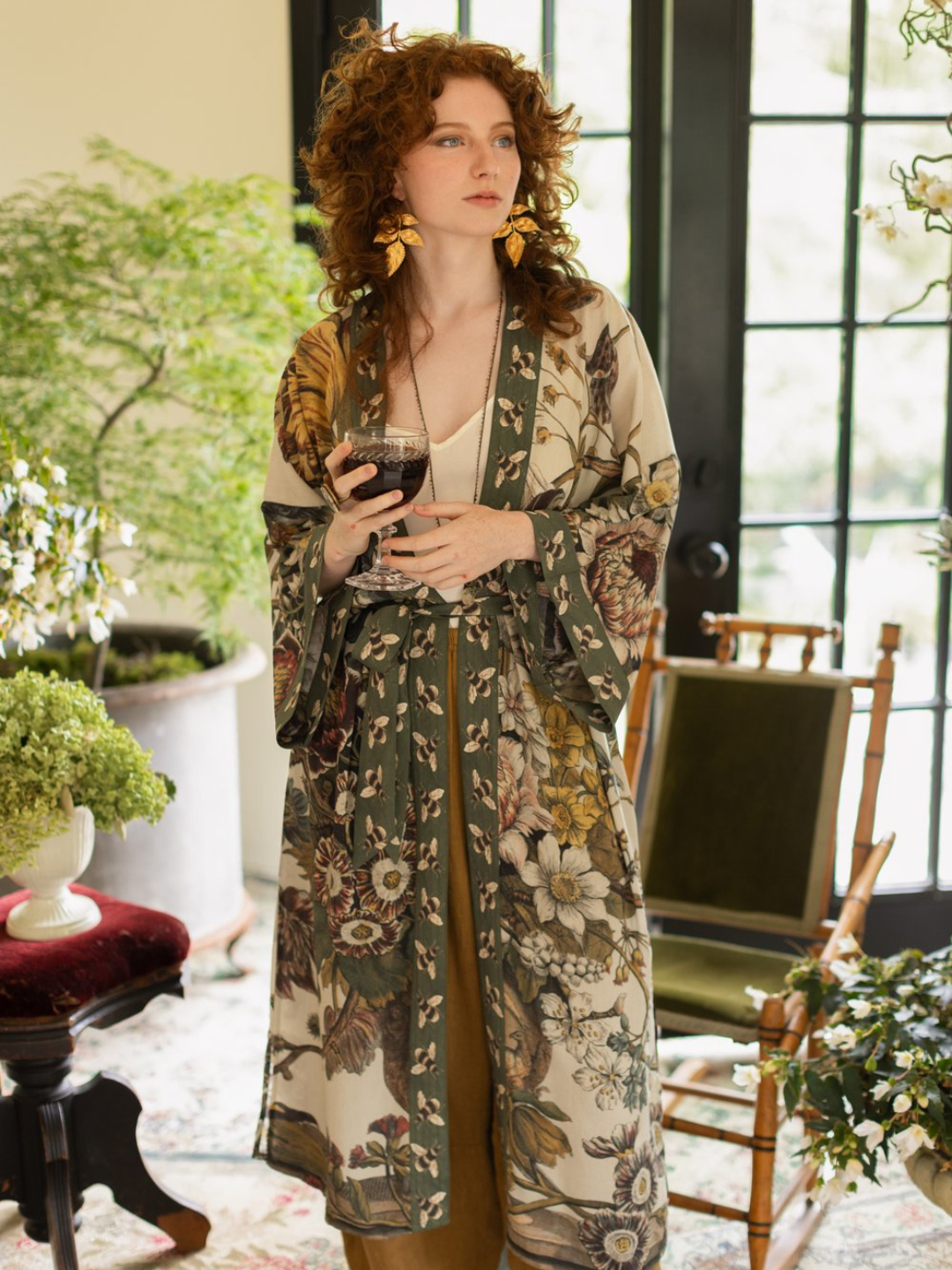 Love Grows Wild Opera Duster KIMONO LUNGO