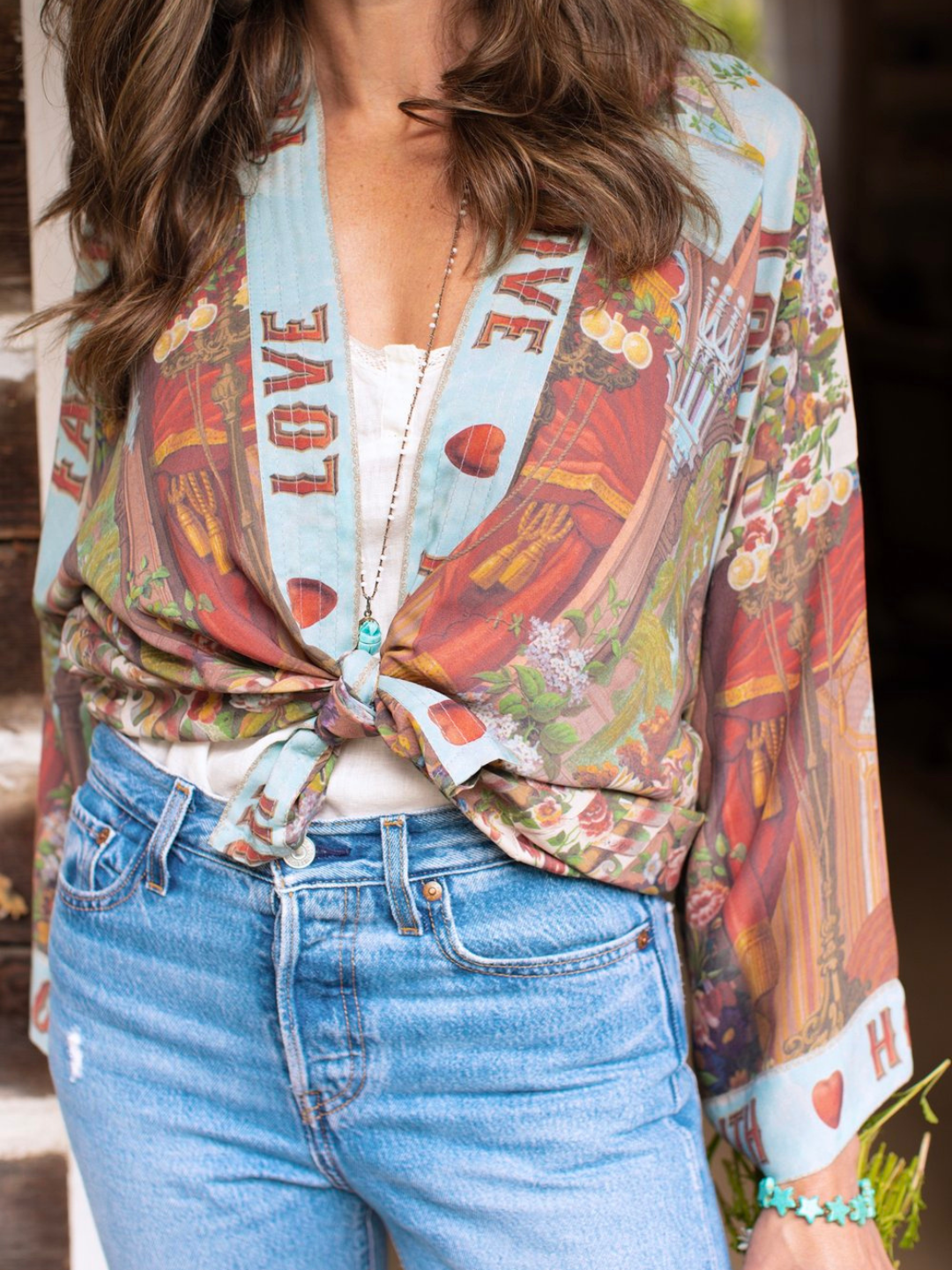 Love Language Pixie Duster KIMONO CORTO