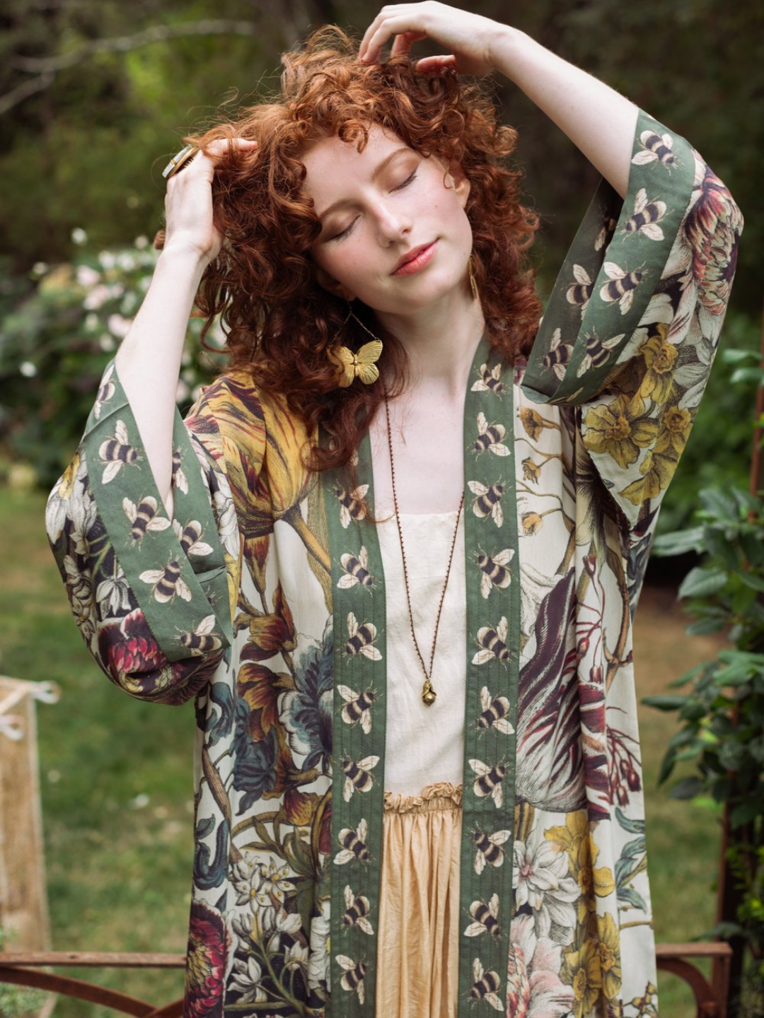 Love Grows Wild Opera Duster KIMONO LUNGO