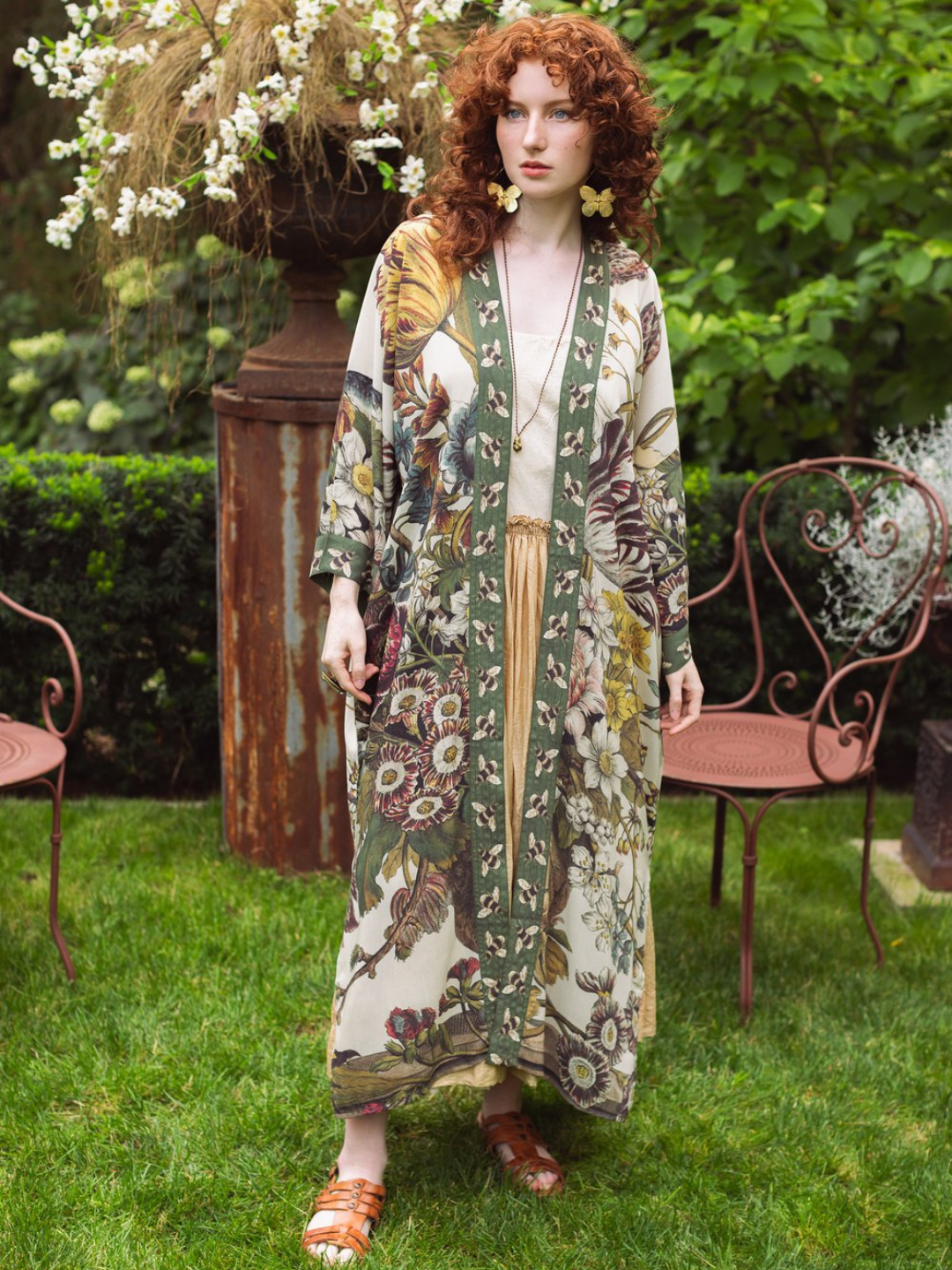 Love Grows Wild Opera Duster KIMONO LUNGO