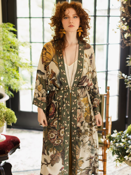 Love Grows Wild Opera Duster KIMONO LUNGO