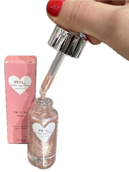 OLIO GLOW PINK VISO CORPO E CAPELLI 15ML