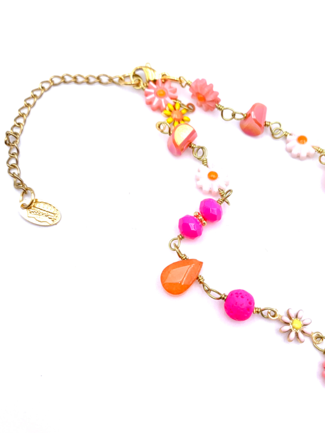 Collana Rosa stone