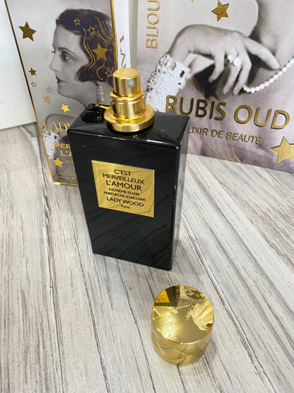 PROFUMO C'EST MERVEILLEUX L'AMOUR lady wood paris