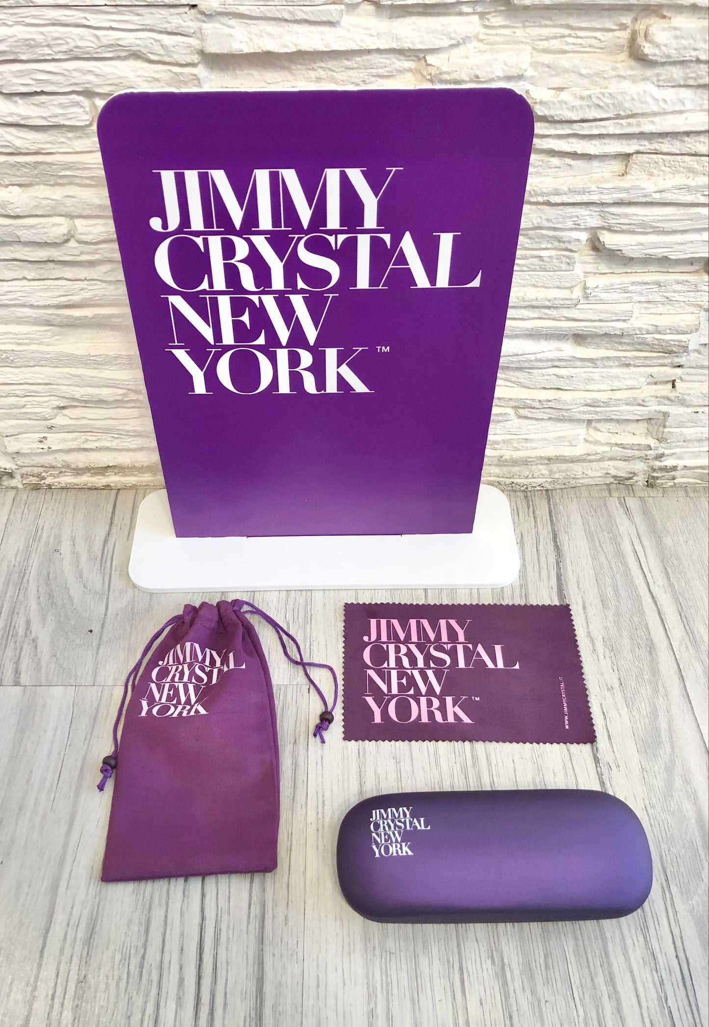 JIMMY CRYSTAL NEW YORK OCCHIALE DA LETTURA ESMERALDA BIANCO JCR602